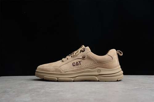 【340】[CAT CASUAL SHOES KHAKI/KHAKI/KHAKI]-[MAN:38-44]