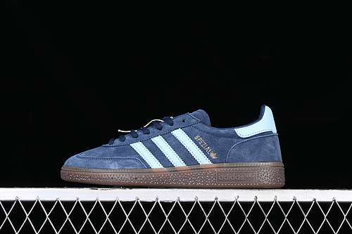 【240】[BD7633]-[ADIDAS HANDBALL SPEZIAL BLUE/BROWN/BLACK]-[WOMAN:35-39]-[MAN:40-45]