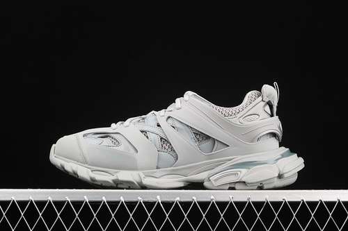 【530】[W2LA13253]-[BA*LEN*CIAGA TESS S.GOMMA SNEAKERS LIGHT GREY/LIGHT GREY/WHITE]-[UNISEX:35-46]