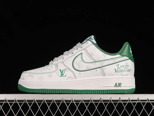 【360】[BS8805-603]-[L*V X AIR FORCE 1 LOW 07 WHITE/GREEN/LIGHT GREY]-[WOMAN:36-39]-[MAN:40-45]