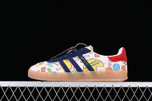 【220】[IG2849]-[ADIDAS SEAN WOTHERSPOON X GAZELLE INDOOR ECRU TINT/SHADOW NAVY/GUM]-[UNSIEX:35.5-45]
