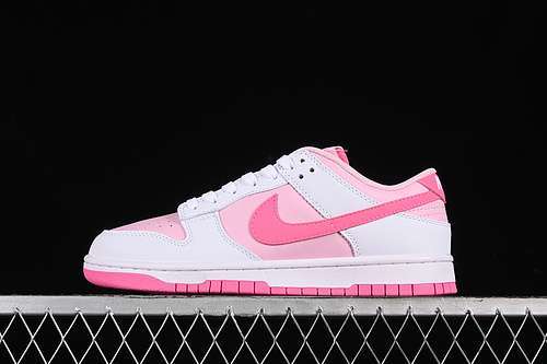 【280】[HQ1181-661]-[SB DUNK LOW WHITE/PINK]-[WOMAN:35.5-39]-[MAN:40-46]