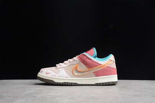 【340】[DJ1173-600]-[SOCIAL STATUS X SB DUNK MID STRAWBERRY MILK LIGHT SOFT PINK/COCONUT MILK]