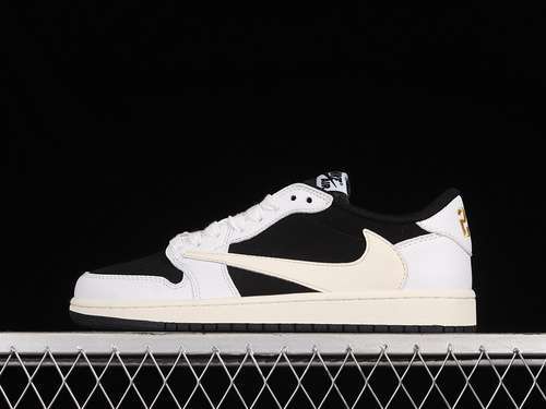 【300】[DM7866-180]-[TRAVIS SCOTT X AIR JORDAN 1 LOW BLACK/WHITE/BLACK]-[WOMAN:36-39]-[MAN:40-46]