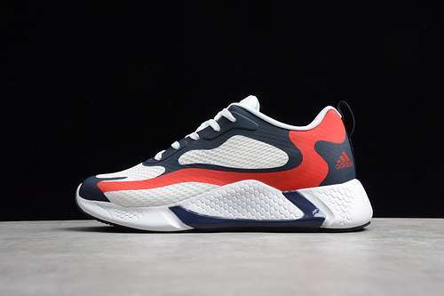 【290】[CG5573]-[ALPHABOUNCE INSTINCT SHOES WHITE/NAVY BLUE/RED]-[MAN:39-45]