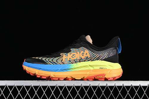 【300】[1138472 BKML]-[HOKA ONE ONE MAFATE SPEED 4 BLACK/BLUE/YELLOW/ORANGE]-[WOMAN:36-39]-[MAN:40-45]