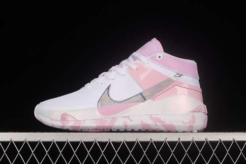 【360】[DJ3597-100]-[KD 13 KAY YOW WHITE/BLUE VOID/LIGHT ARCTIC PINK]-[MAN:40-46]