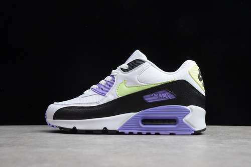 【280】[325213-142]-[AIR MAX 90 WHITE/BARELY VOLT-BLACK]-[WOMAN:36-39]