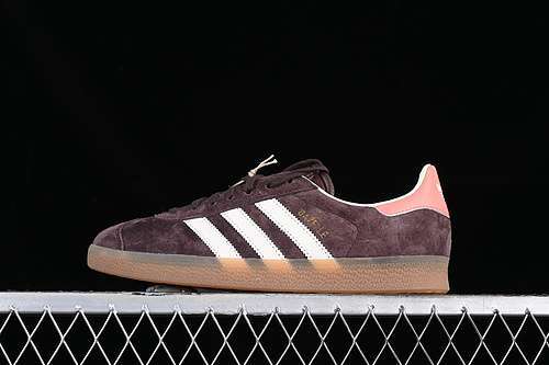 【280】[IF3233]-[GAZELLE W WHITE/BROWN/PINK]-[WOMAN:35.5-39]-[MAN:40-46]