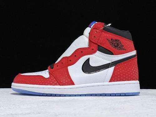 [555088-602]-[GET AIR JORDAN 1 RETRO HIGH OG SPIDERMAN RED/BLACK-WHITE/BLUE]-[MAN:40-46]-[OG00256]