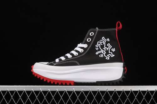 【280】[171859C]-[KEITH HARING X RUN STAR HIKE BLACK/WHITE/RED]-[WOMAN:35-40]