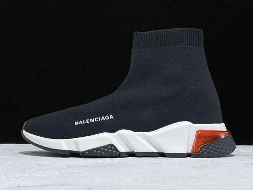 【340】[OK SPEED SHOES BLACK/WHITE-RED]-[WOMAN:35-39]-[MAN:40-46]