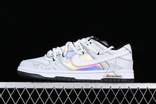 【360】[DD1391-100]-[DUNK LOW SB WHITE/GREY/SILVER/BLACK]-[WOMAN:36-39]-[MAN:40-46]
