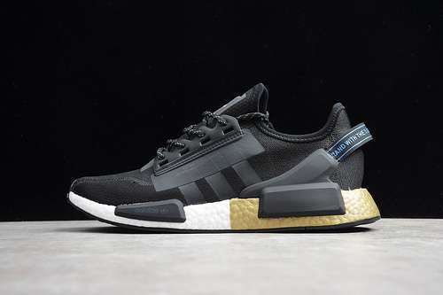 【290】[FW5327]-[NMD R1 V2 CORE BLACK/CORE BLACK/METALLIC GOLD]-[WOMAN:36-39]-[MAN:40-45]