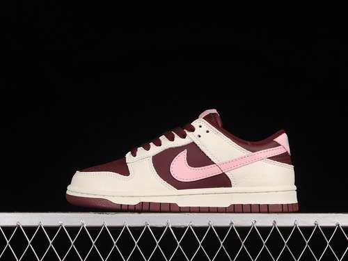 【270】[DR9705-100]-[SB DUNK LOW PALE IVORY/MEDIUM SOFT PINK/NIGHT MAROON]-[WOMAN:36-39]-[MAN:40-45]