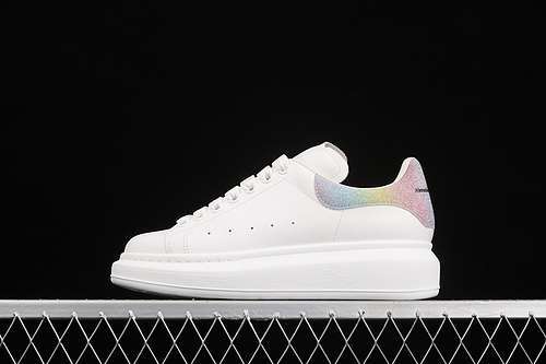 【580】[ALE*XANDER MCQUEEN WHITE/WHITE/MULTI-COLOR]-[WOMAN:35-40]
