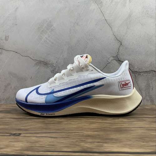 【250】[CQ9908-100]-[AIR ZOOM PEGASUS 37 PREMIUM WHITE/GYM RED/SAIL/GAME ROYAL]-[UNSIEX:36-45]