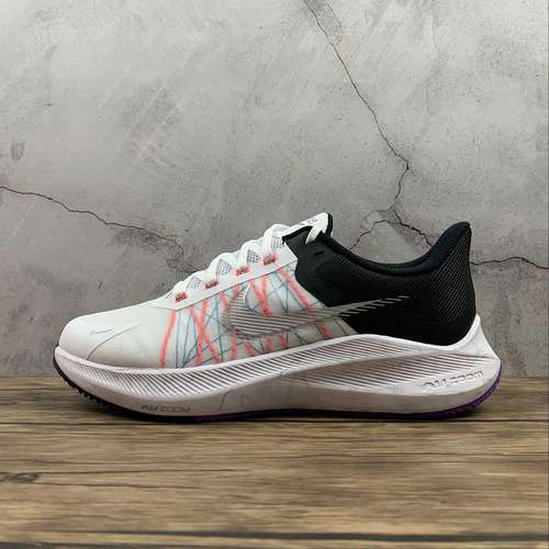 【270】[CW3419-101]-[WINFLO 8 WHITE/BLACK/FLASH CRIMSON/METALLIC SILVER]-[WOMAN:36-39]-[MAN:40-45]