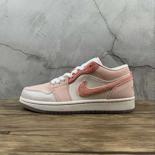 【300】[DM5443-666]-[AIR JORDAN 1 LOW EQUALITY VALENTINES LIGHT PINK/WHITE]-[WOMAN:36-39]-[MAN:40-46]