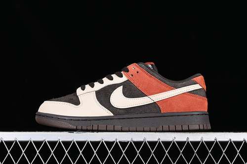 【310】[FV0395-200]-[DUNK LOW RED PANDA VELVET BROWN/SANDDRIFT/RUGGED ORANGE]-[UNSIZE:36-47.5]