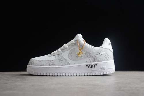 【600】[LD4631-201]-[AIR FORCE 1 LOW 07 X L*V WHITE/WHITE/LIGHT GREY]-[WOMAN:36-39]-[MAN:40-45]