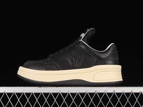 【420】[172342C]-[RICK OWENS X TURBOWPN LOW BLACK/BLACK/CLOUD CREAM]-[WOMAN:35-39]-[MAN:40-45]