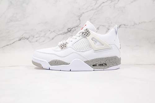 【480】[CT8527-100]-[AIR JORDAN 4 RETRO WHITE OREO WHITE/TECH GREY/BLACK/FIRE RED]-[MAN:40-46]