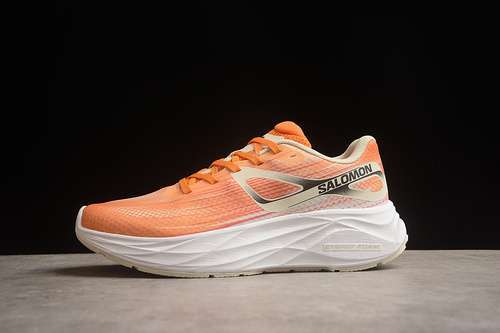 【240】[471225 28]-[SALOMON AERO GLIDE WHITE/ORANGE]-[WOMAN:36-39]-[MAN:40-45]