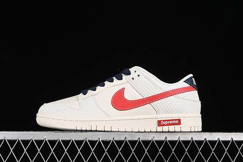 【360】[BB8685-101]-[SB DUNK LOW SUPREME WHITE/BLUE/ORANGE]-[WOMAN:36-39]-[MAN:40-45]