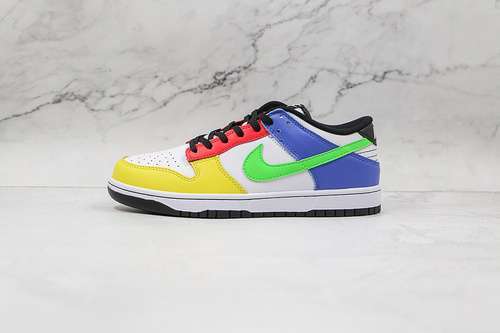 【400】[DD1503-106]-[SB DUNK LOW GREEN STRIKE/EMBER GLOW/VINTAGE YELLOW/SAPPHIRE]-[UNISEX:36-47.5]