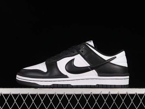 【390】[DZ2794-001]-[DUNK LOW TWIST PANDA BLACK/BLACK/WHITE]-[WOMAN:36-39]-[MAN:40-46]