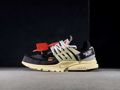 【450】[AA3830-001]-[H12 AIR PRESTO X OW WHITE 2018 BLACK/BLACK-MUSLIN]-[WOMAN:36-39]-[MAN:40-48]