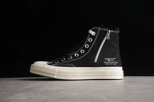 【300】[1SD164]-[CHUCK TAYLOR 70S HIGH X WTAPS UNDERCOVER BLACK/BLACK/EGRET]-[WOMAN:35-39]-[MAN:40-44]