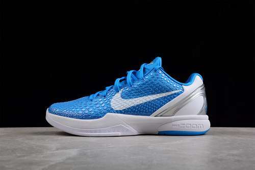 【520】[454142-004]-[ZOOM KOBE VI TB NORTH CAROLINA BLUE/WHITE/SILVER]-[MAN:41-46]