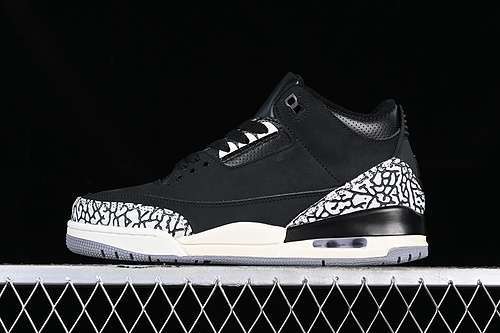 【320】[CK9246-001]-[AIR JORDAN 3 RETRO OFF NOIR WHITE/BLACK/GREY]-[WOMAN:36-39]-[MAN:40-46]