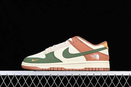 【310】[DD1391-105]-[SB DUNK LOW WHITE/GREEN/BROWN]-[WOMAN:36-39]-[MAN:40-45]