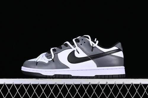 【270】[DD1503-101]-[SB DUNK LOW WHITE/BLACK/GREY]-[WOMAN:36-39]-[MAN:40-44]