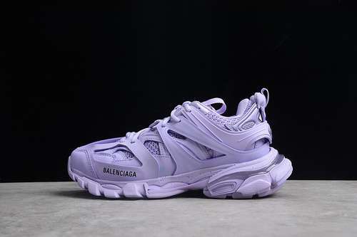 【580】[542436-W3FE2-5500]-[BA*LEN*CIAGA TRACK 2.0 SNEAKERS TARO PURPLE/TARO PURPLE/BLACK]