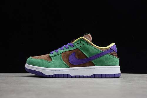 【280】[CT2552-700]-[SB DUNK LOW PRO QS BRIGHT MELON/GYM GREEN-PURPLE]-[WOMAN:36-39]-[MAN:40-45]