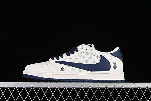 【360】[SJ2068-100]-[TRAVIS SCOTT X FRAGMENT DESIGN X AIR JORDAN 1 LOW OG SP WHITE/BLUE]-[36-45]