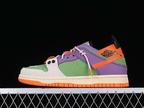 【280】[BQ6817-038]-[DUNK LOW SB WHITE/GREY/GREEN/PURPLE/ORANGE]-[WOMAN:36-39]-[MAN:40-45]