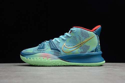 【320】[DC0588-400]-[KYRIE 7 PRE HEAT EP BLUE/RED-METALLIC GOLD]-[MAN:40-46]
