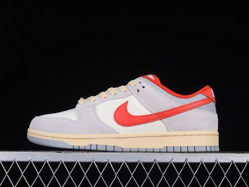 【350】[FJ5429-133]-[DUNK LOW ATHLETIC DEPARTMENT SAIL/PHOTON DUST/LIGHT SMOKE GREY/PICANTE RED]