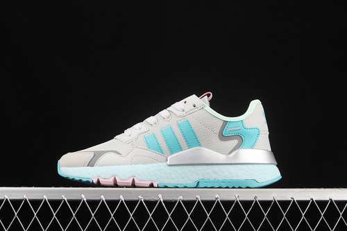 【280】[H01729]-[NITE JOGGER BOOST SHOES GREY/BLUE/SILVER]-[WOMAN:36-39]-[MAN:40-45]