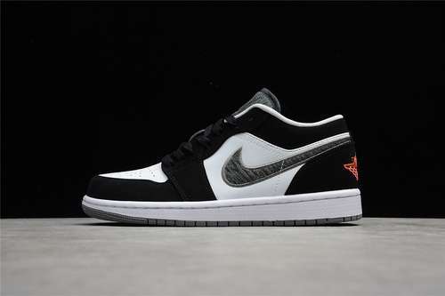 【300】[553558-029]-[GZ AIR JORDAN 1 RETRO LOW BLACK/WHITE-WOLF GREY-INFRARED 23]-[UNSIEX:36-47]