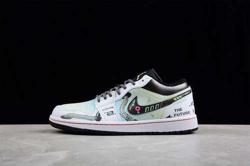 【320】[553558-062]-[AIR JORDAN 1 LOW BLACK/GREY FOG/WHITE/BLEACHED CORAL]-[WOMAN:36-39]-[MAN:40-46]