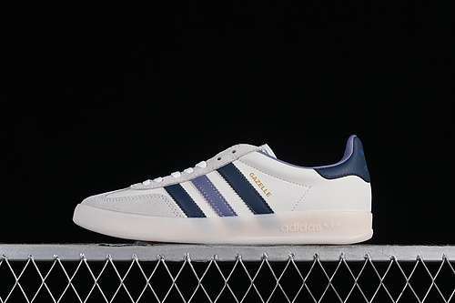 【270】[IG1643]-[ORIGINALS GAZELLE INDOOR WHITE/GREY/BLUE]-[WOMAN:35-39]-[MAN:40-45]