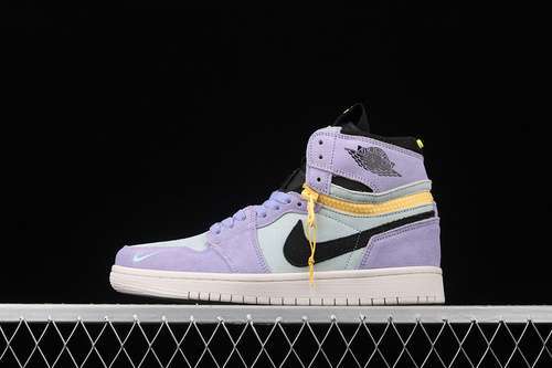【400】[CW6576-500]-[AIR JORDAN 1 HIGH SWITCH PURPLE PULSE/GLACIER BLUE/SAIL/BLACK]-[UNISEX:36-46]