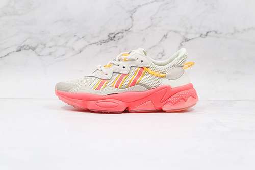 【250】[FV9747]-[OZWEEGO SHOES GREEN TINT/HI-RES YELLOW/HAZE CORAL]-[WOMAN:36-40]