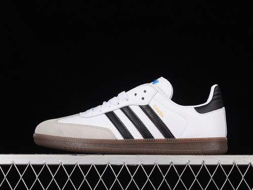 【250】[HO1877]-[SAMBA VEGAN SHOES CLOUD WHITE/CORE BLACK/GUM]-[WOMAN:36-39]-[MAN:40-45]